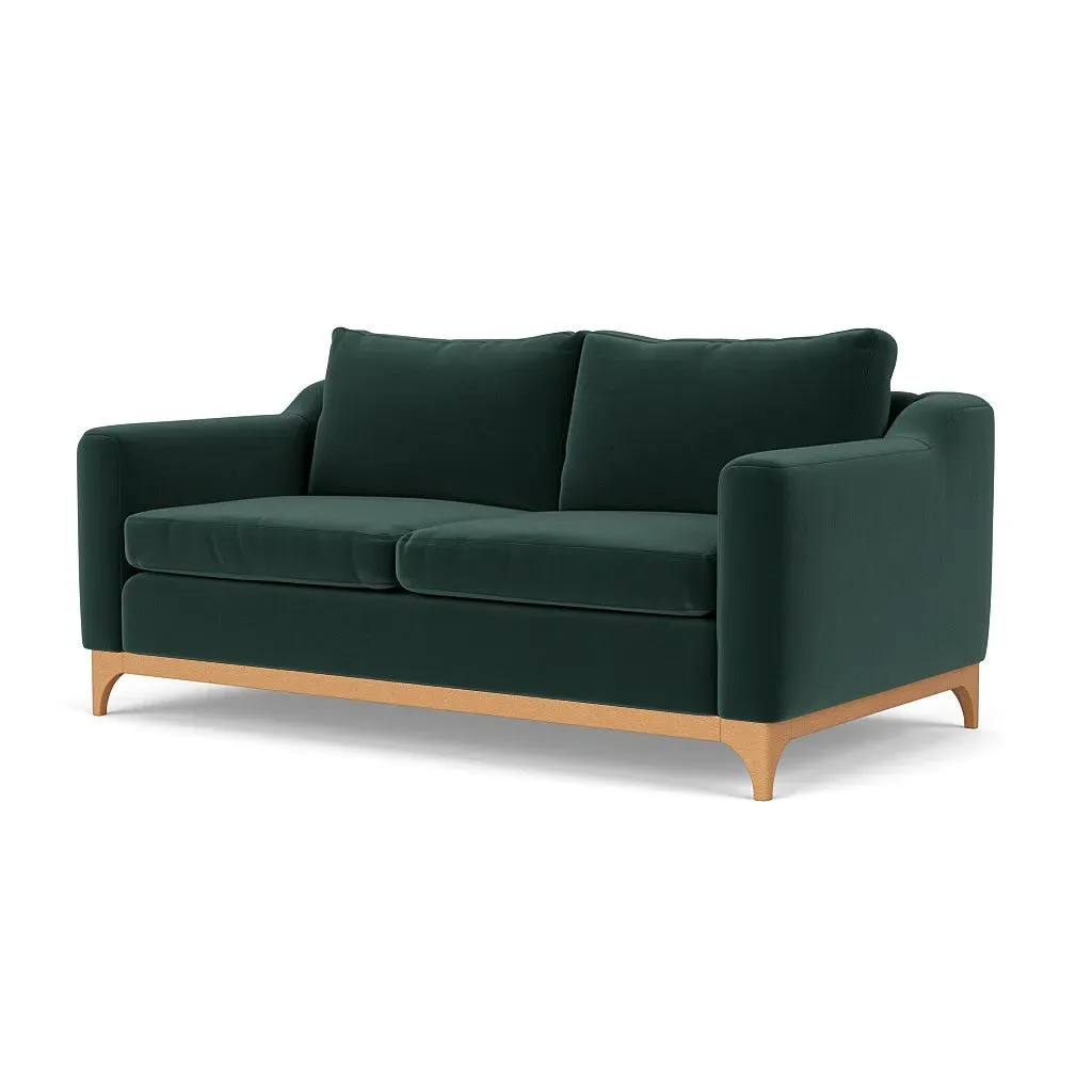 3-Seater Sofa - Lake, Matt Velvet