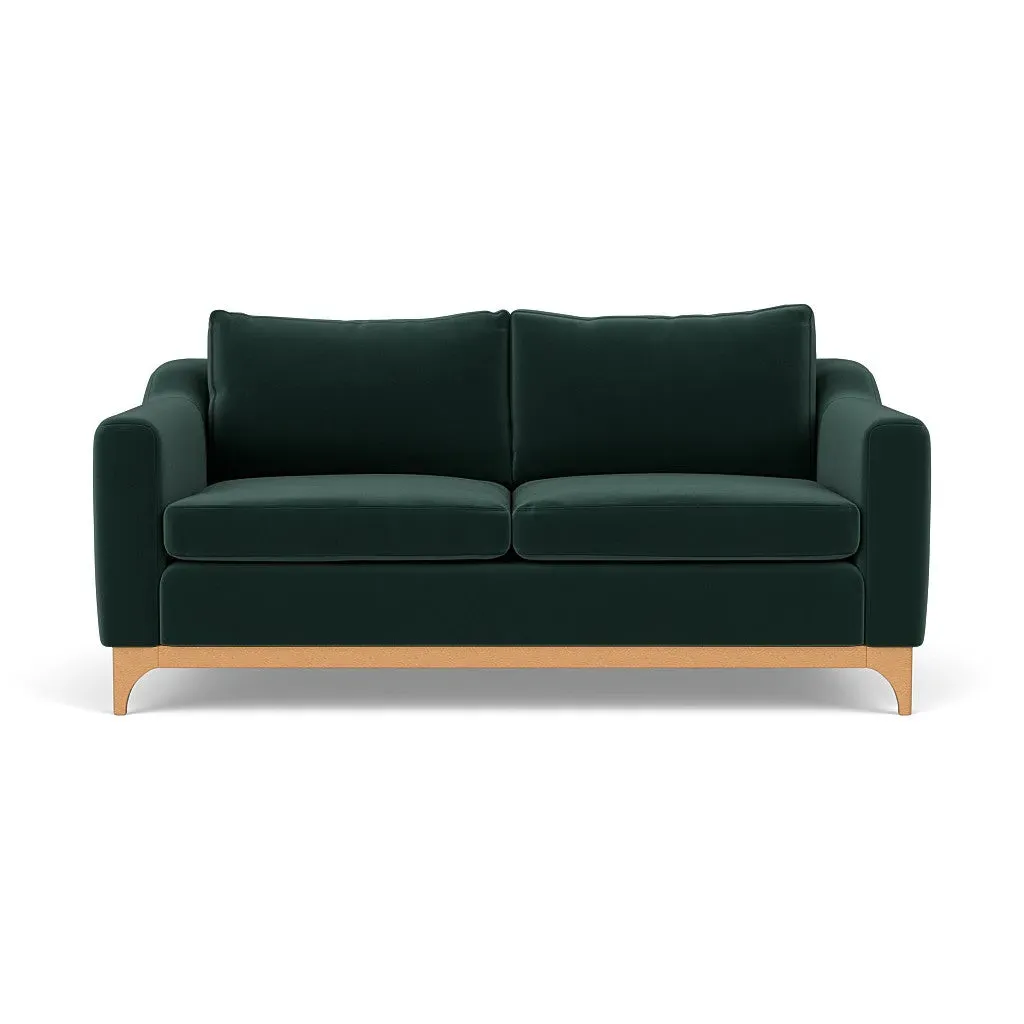 3-Seater Sofa - Lake, Matt Velvet