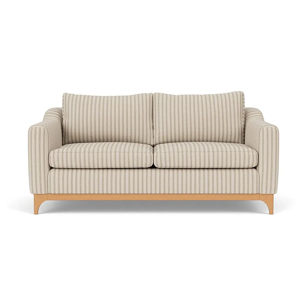 3-Seater Sofa - Sage, Kingham Stripe