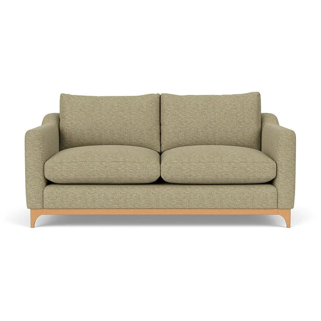 4-Seater Sofa - Apple, Herringbone Weave