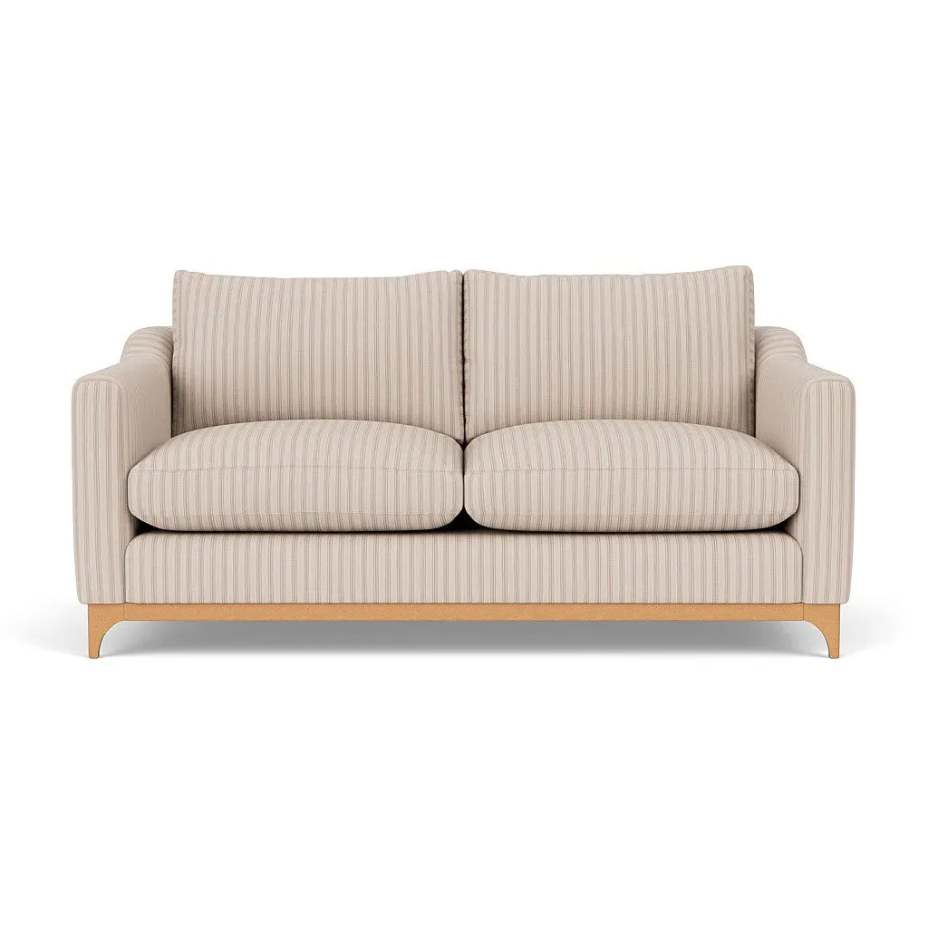 4-Seater Sofa - Flax, Kingham Stripe