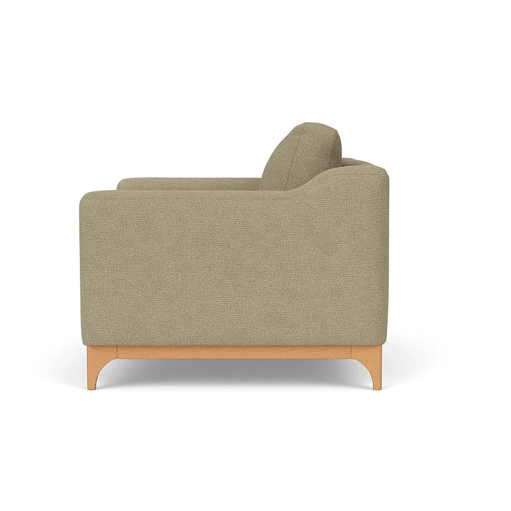 Watson Love Seat - Green Marl, House Weave by The Cotswold Company, image 3
