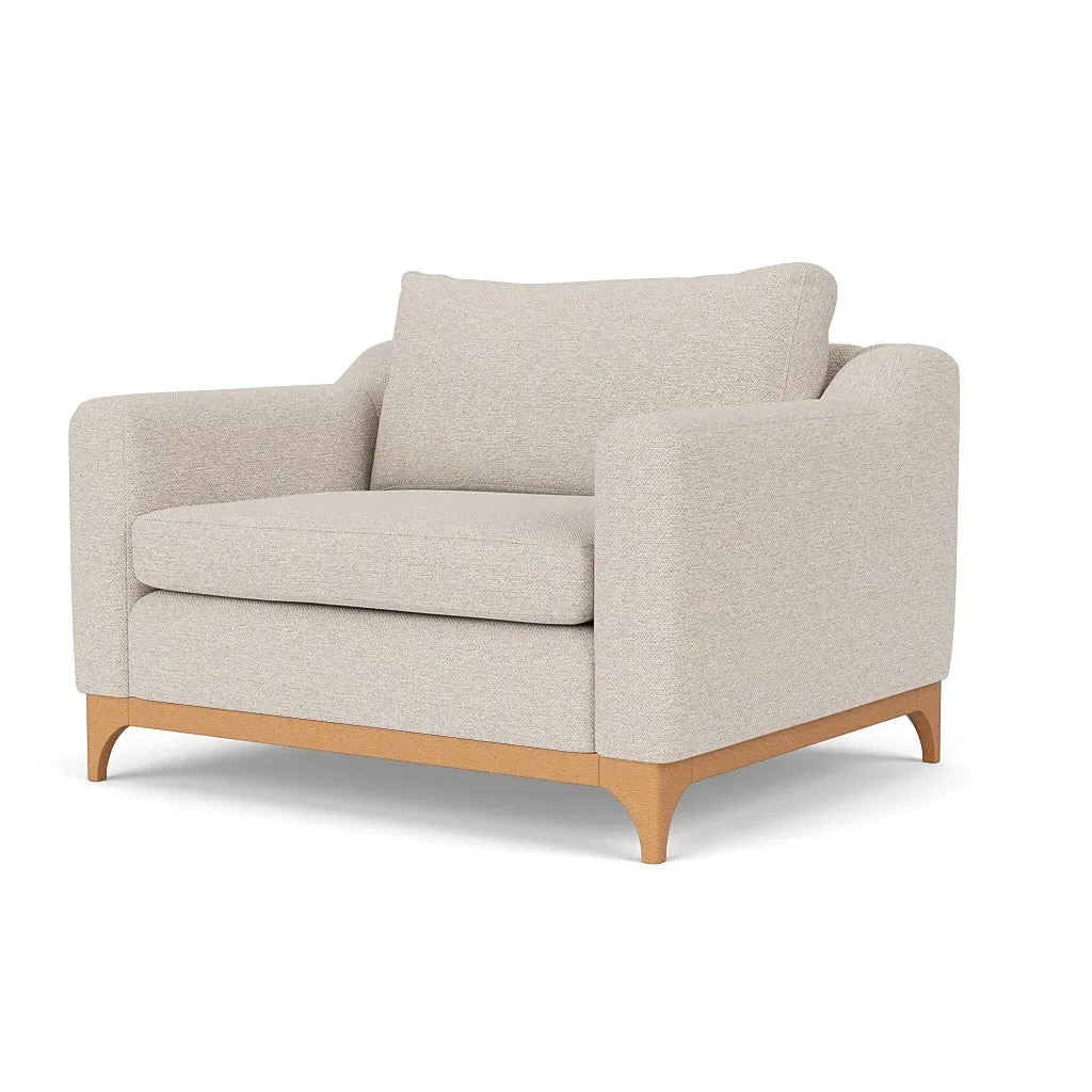 Love Seat - Natural, House Weave