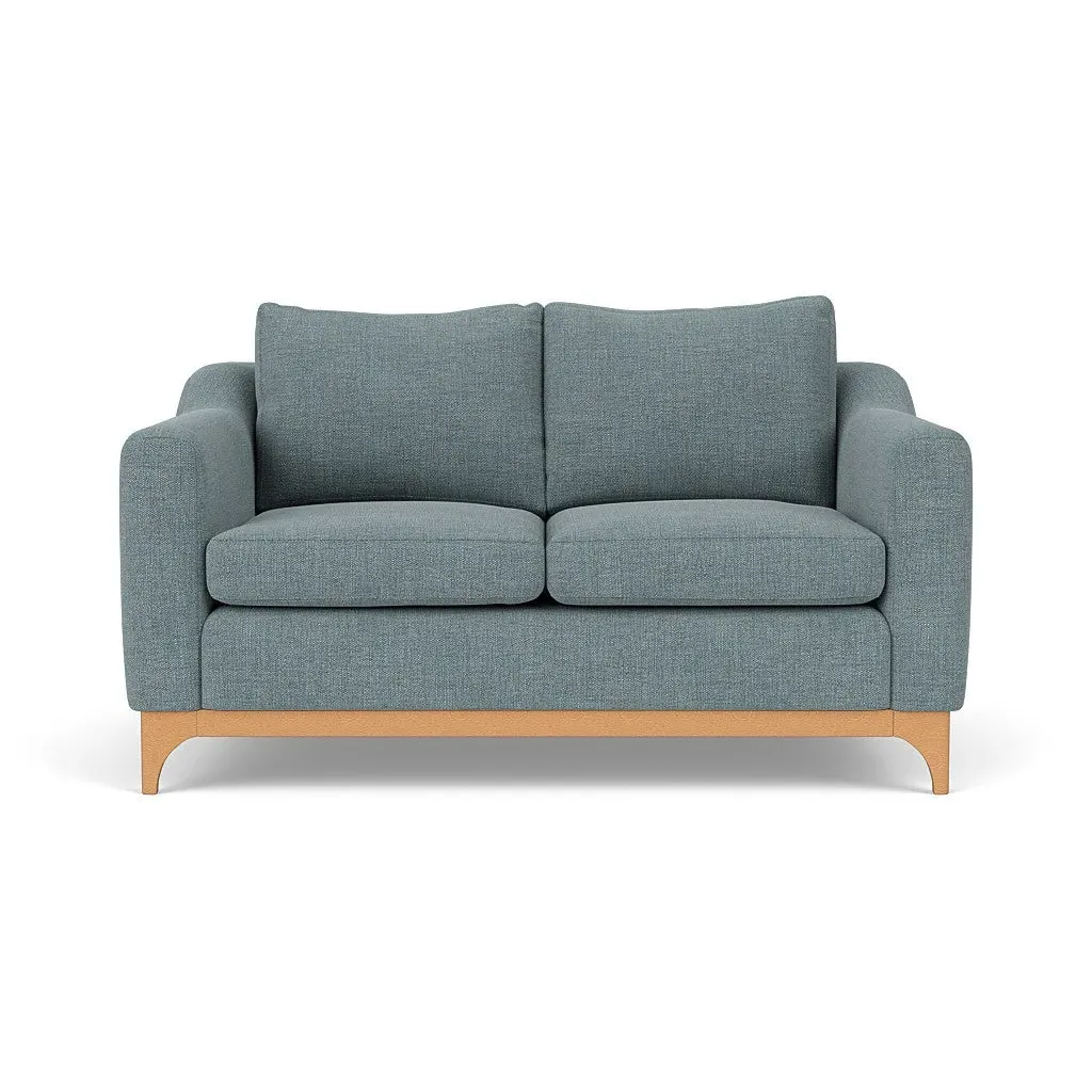 Watson 2-Seater Sofa - Teal Marl, Rustic Weave image