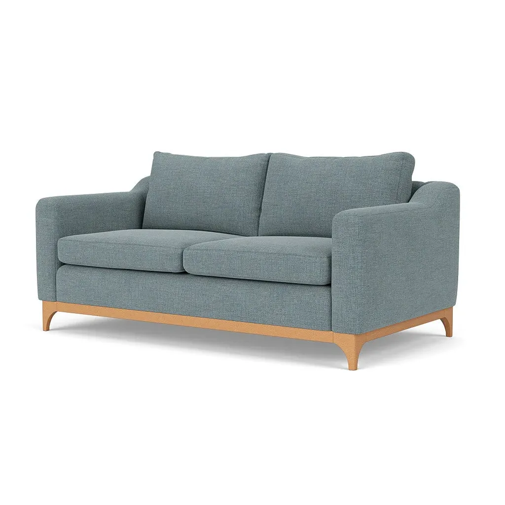 Watson 3-Seater Sofa - Teal Marl, Rustic Weave