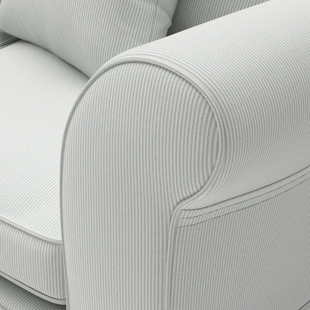 3-Seater Sofa with Removable Covers - Duck Egg