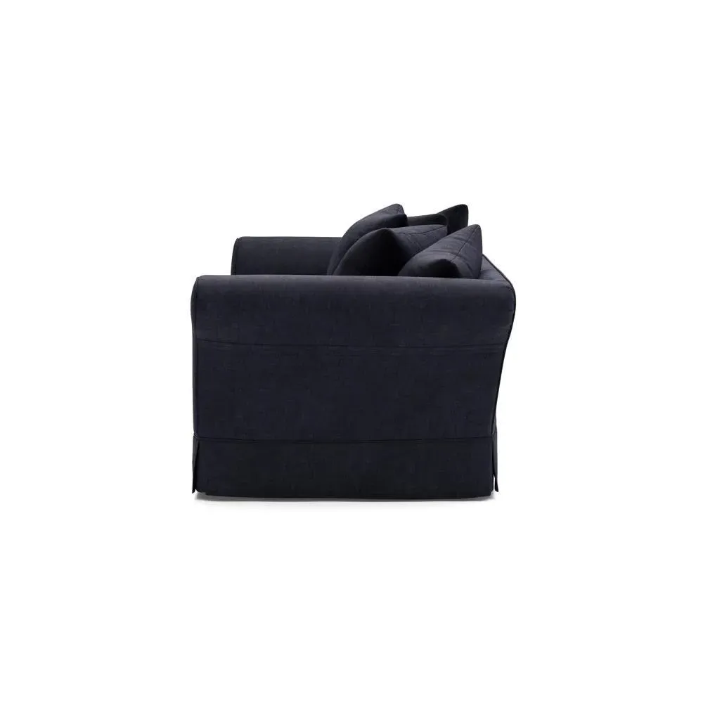 4-Seater Sofa with Removable Covers - Ink, Eco Chenille