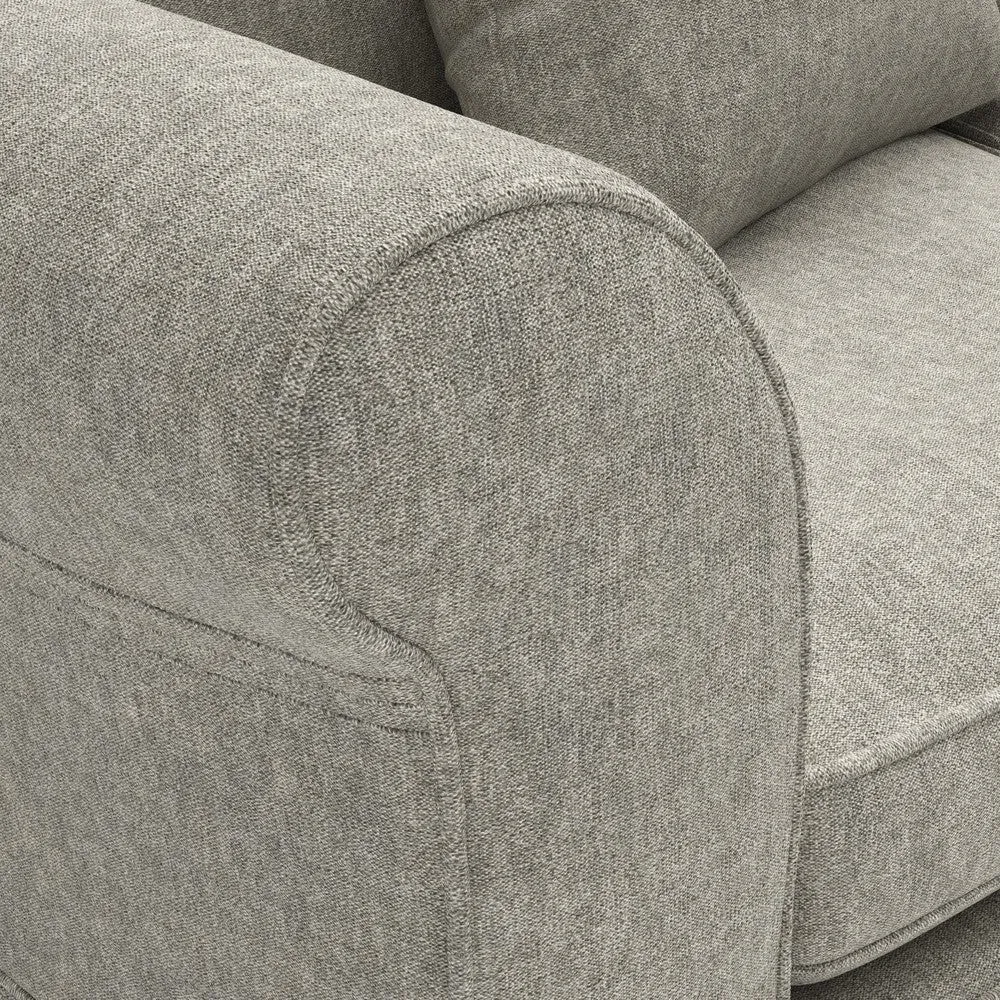 4-Seater Sofa with Removable Covers - Lichen, Aquaclean Oxford