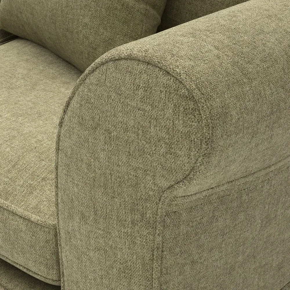 Wilson 4-Seater Sofa with Removable Covers - Sage, Aquaclean Oxford