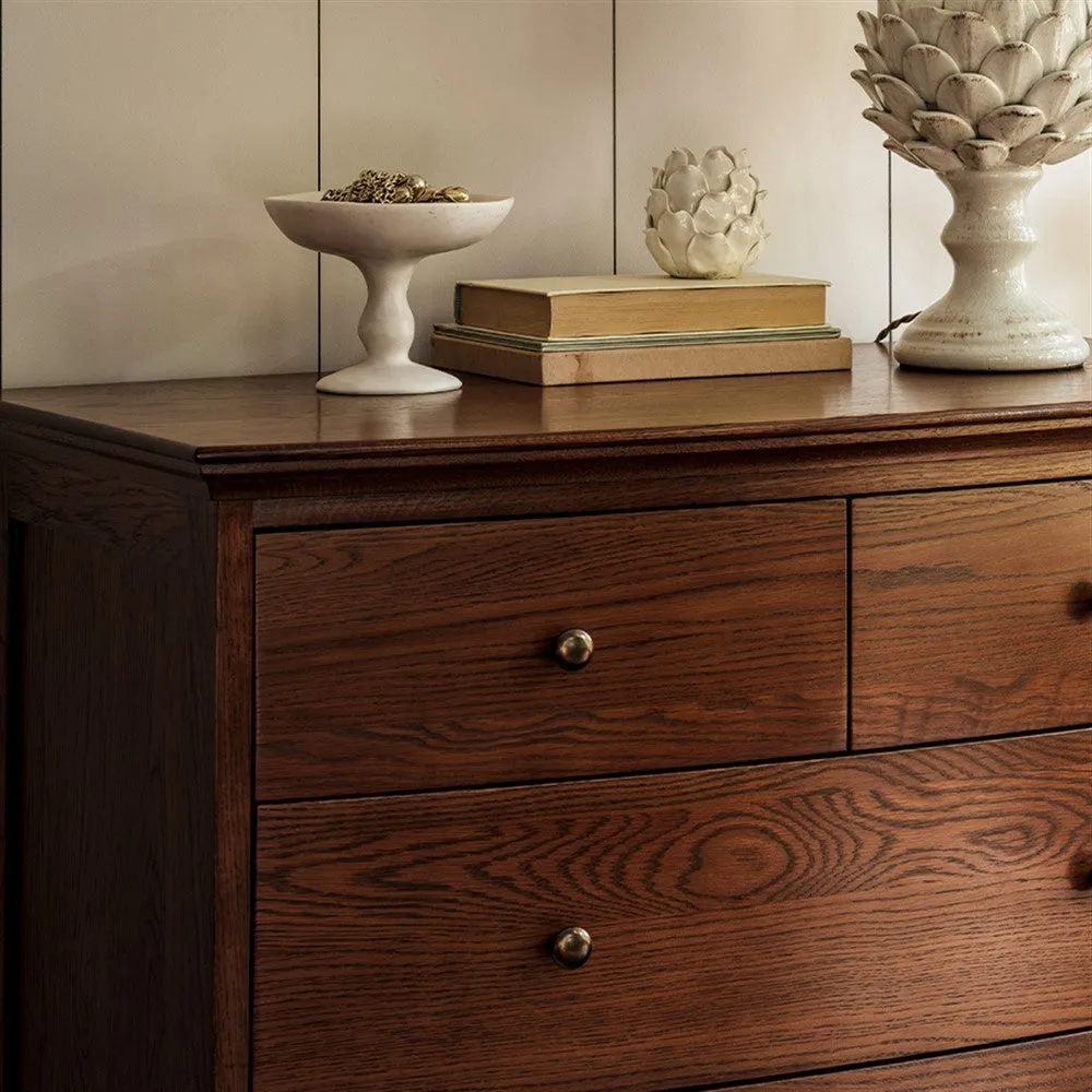 Winchcombe 5 Drawer Chest - Brown, Oak image