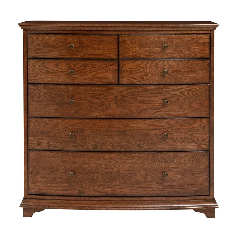 Winchcombe 7 Drawer Chest - Brown, Oak