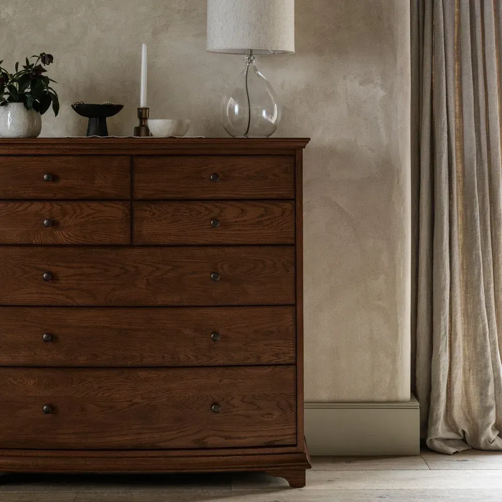 Winchcombe 7 Drawer Chest - Brown, Oak