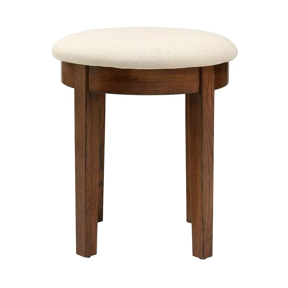 Winchcombe Dressing Table Stool - Brown, Oak