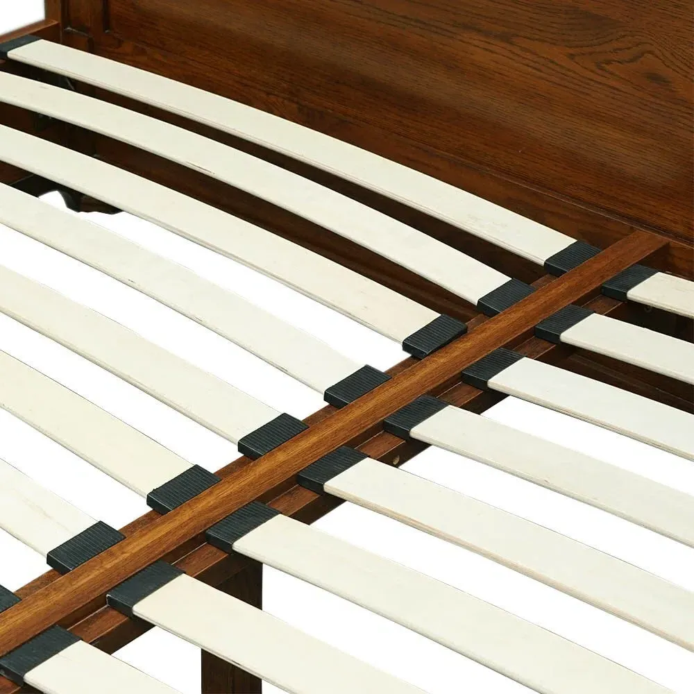 Winchcombe King Size Sleigh Bed - Dark Oak