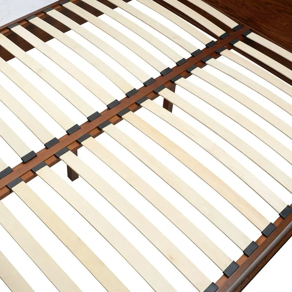 Winchcombe Super King Sleigh Bed - Brown, Oak