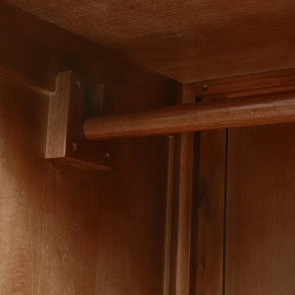 Triple Wardrobe with Storage - Dark Oak by The Cotswold Company, image 8