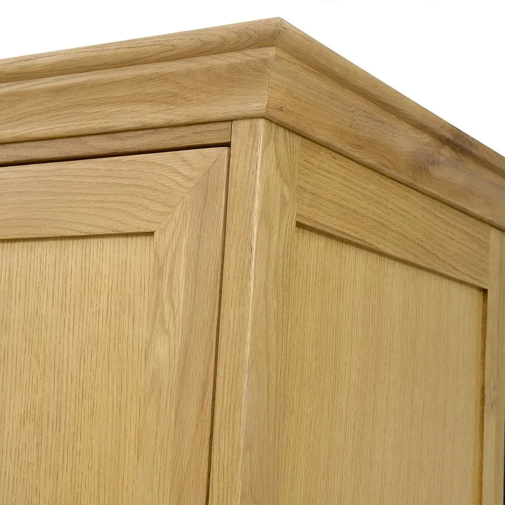 Winchcombe Double Wardrobe - Oiled Oak