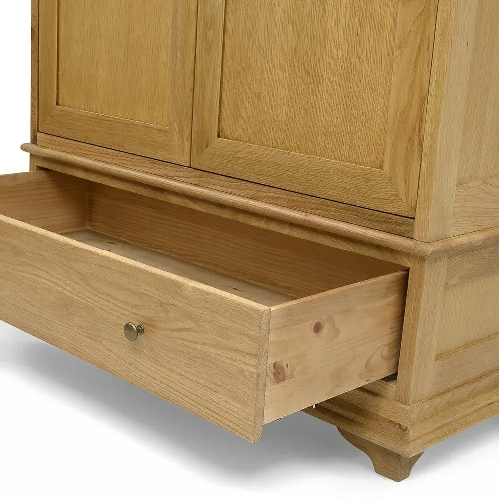 Winchcombe Double Wardrobe - Oiled Oak