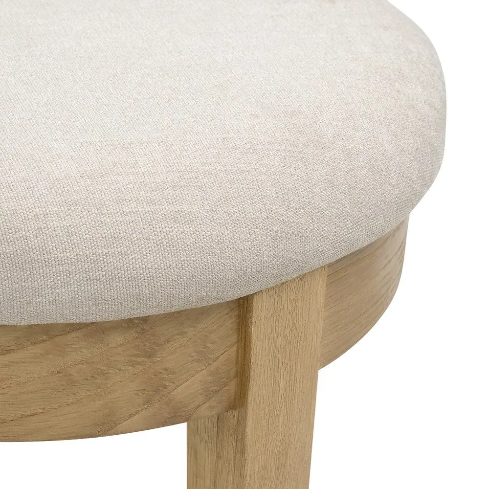 Winchcombe Dressing Table Stool - Oiled Oak