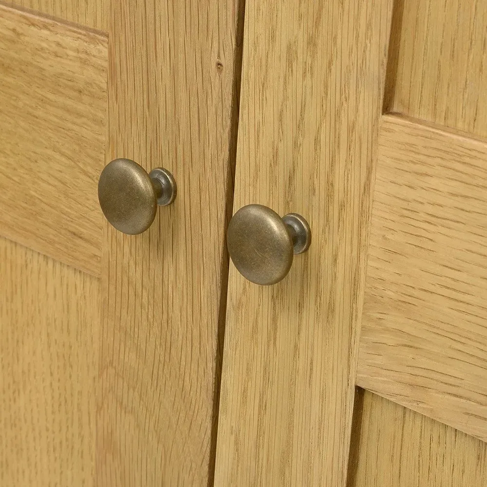 Winchcombe Triple Wardrobe - Oiled Oak