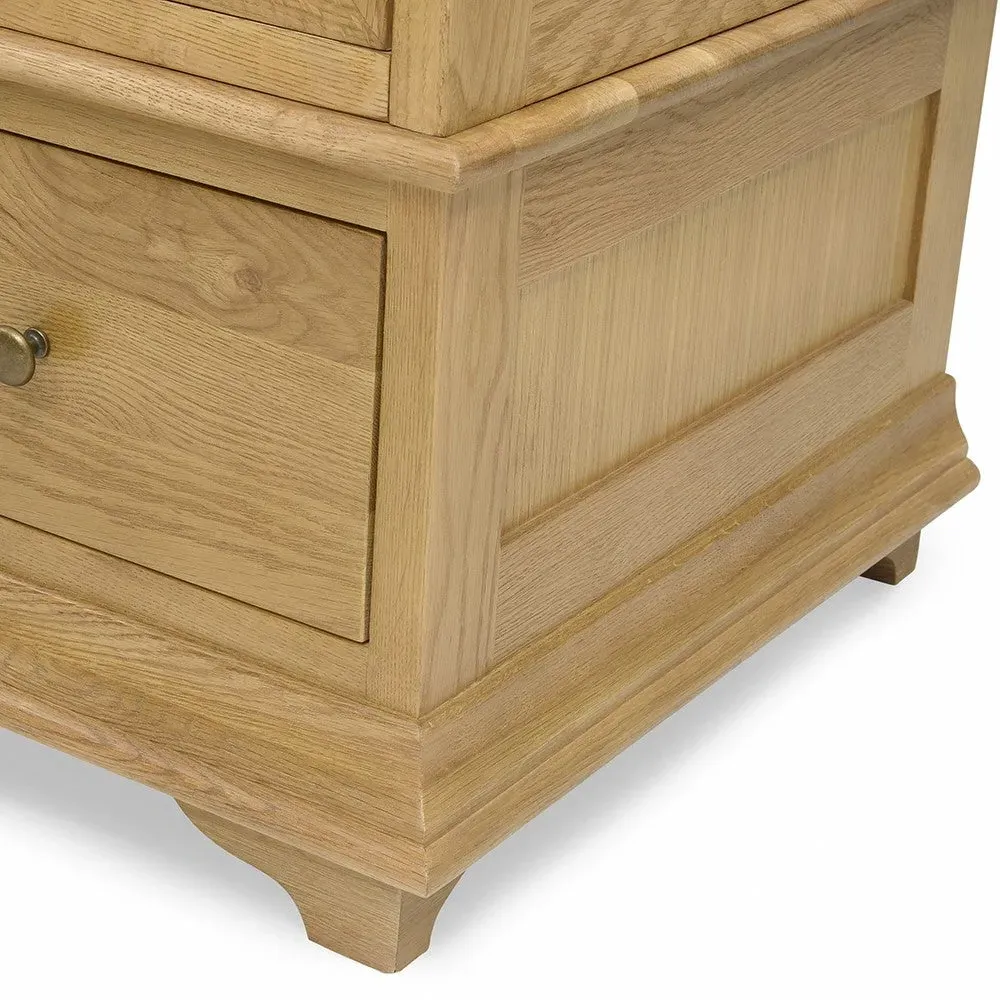 Winchcombe Triple Wardrobe - Oiled Oak