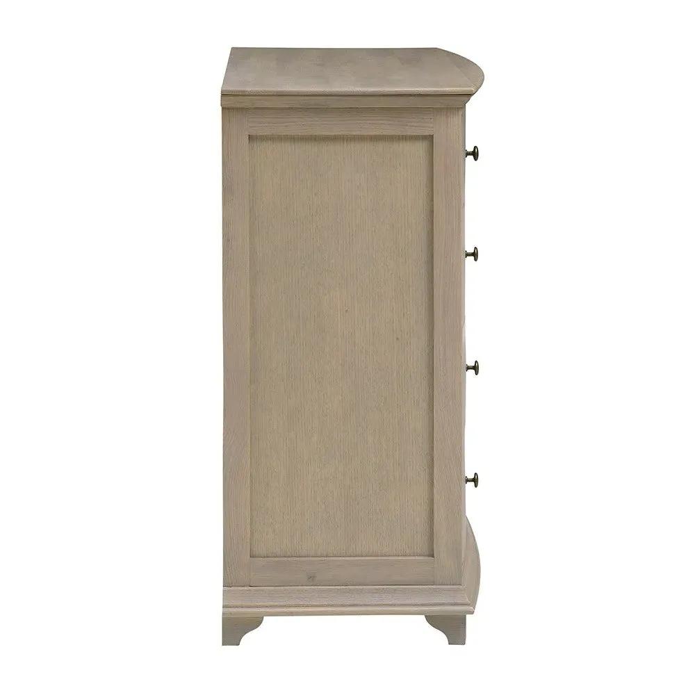 Winchcombe 5 Drawer Chest with Soft-Close - Smoked Oak