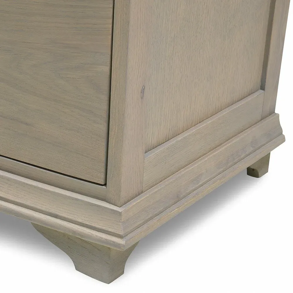 Winchcombe 5 Drawer Chest with Soft-Close - Smoked Oak