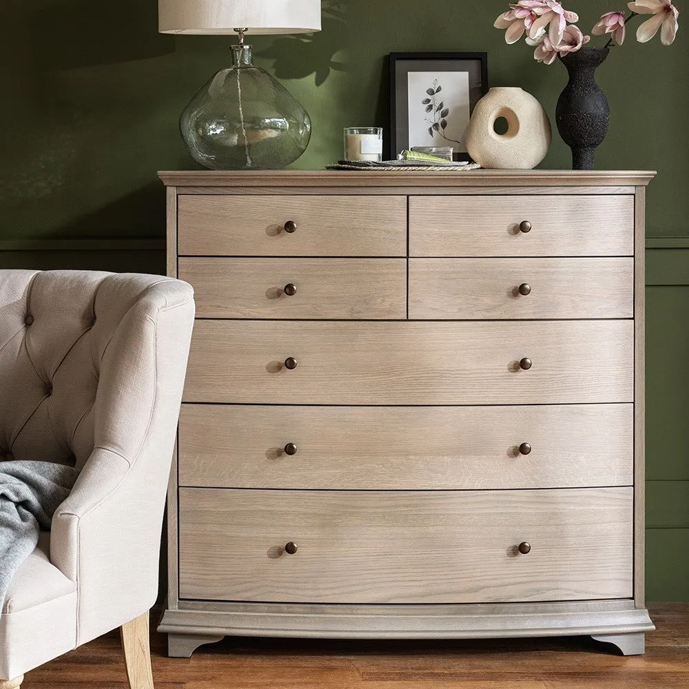 Winchcombe 7 Drawer Chest - Smoked Oak