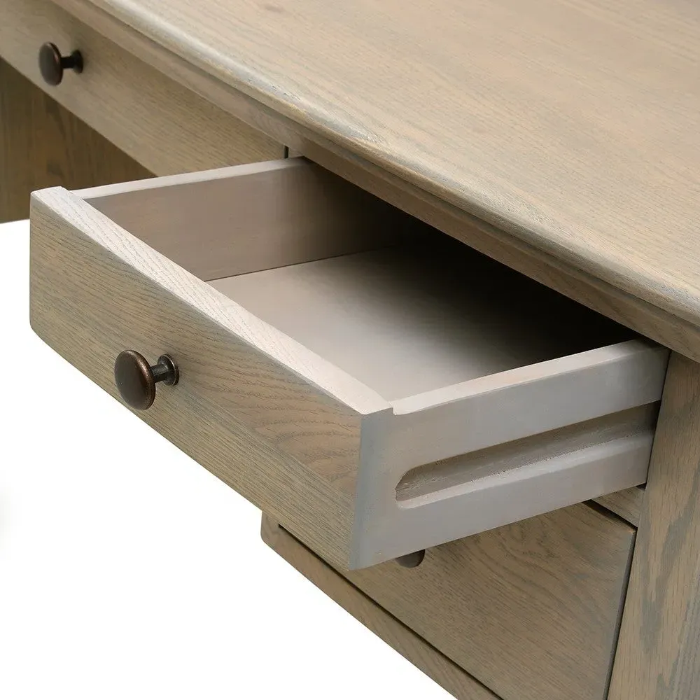 Winchcombe Dressing Table - Smoked Oak