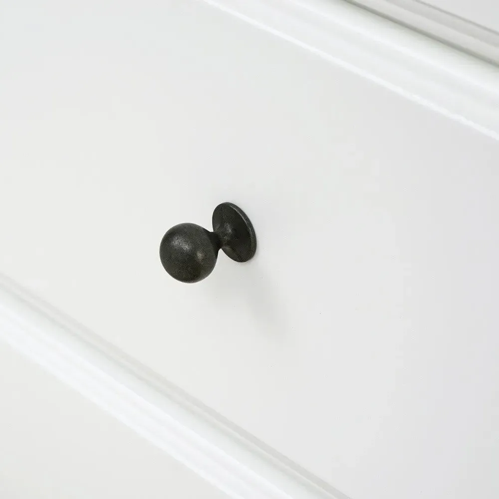 5 Drawer Chest - White