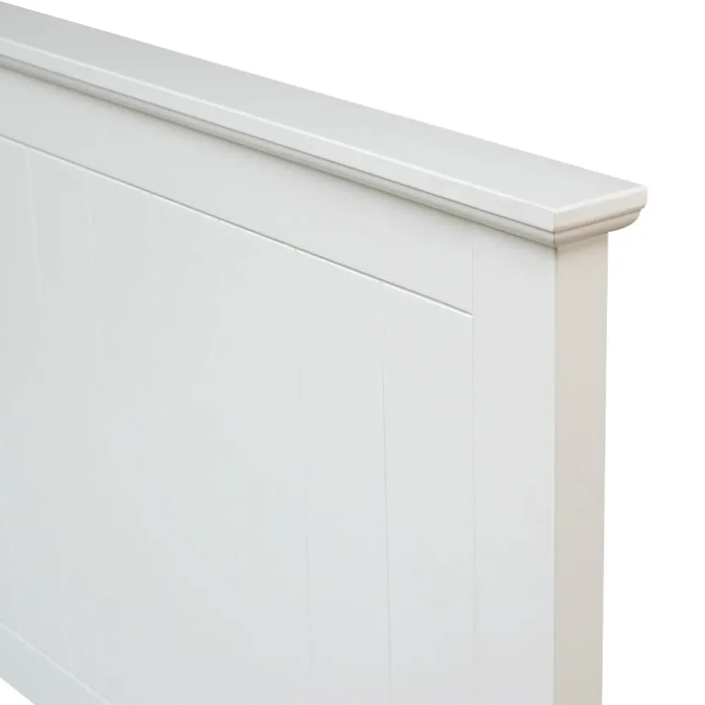 King Size Bed Frame - White