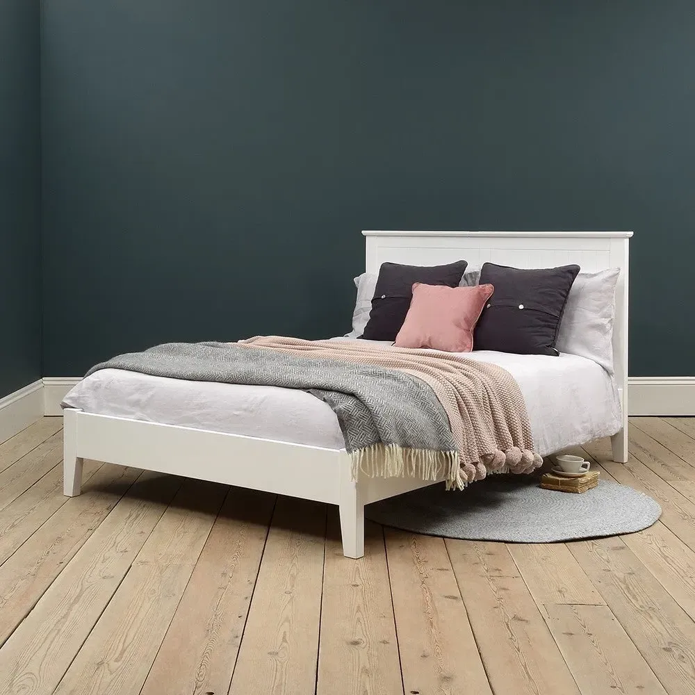 King Size Bed Frame - White