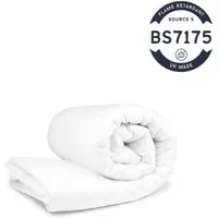 Flame Retardant Duvet BS 7175 13.5 Tog - White, Polyester alternate view