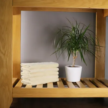 Guest Towel Set 500GSM - Cream, Cotton