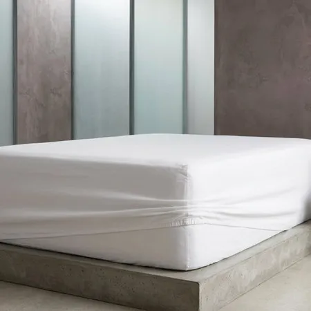 Extra Deep Fitted Sheet 200TC - White, 100% Cotton product