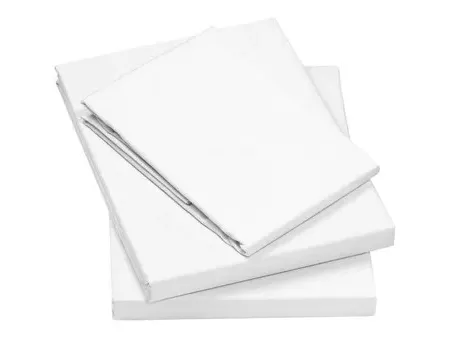 Single Extra Deep Fitted Sheet - Cream, Cotton Blend product
