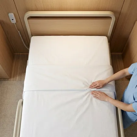 120TC Cotton Institutional Flat Sheet - White product