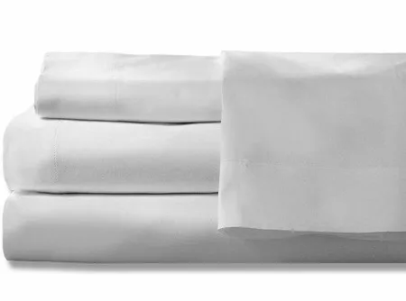 180TC Easy Iron Percale Flat Sheet - White product