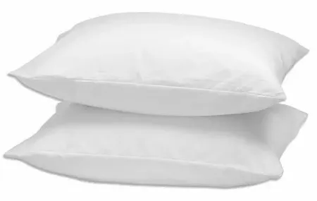 180TC Percale Pillowcases Easy Iron - White, Poly/Cotton product