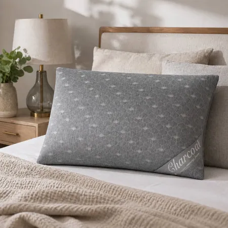 Charcoal Infused Memory Foam Pillow - Charcoal product