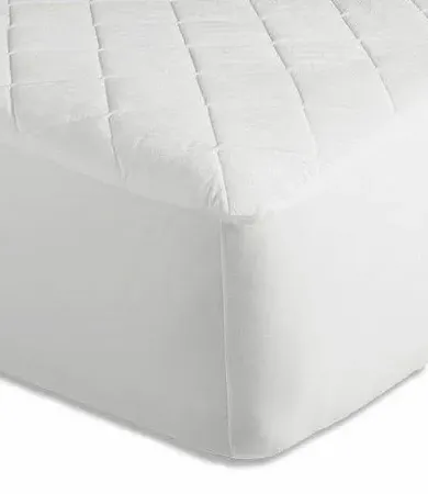 Single Quilted Waterproof Mattress Protector - White, Polyester Microfibre product