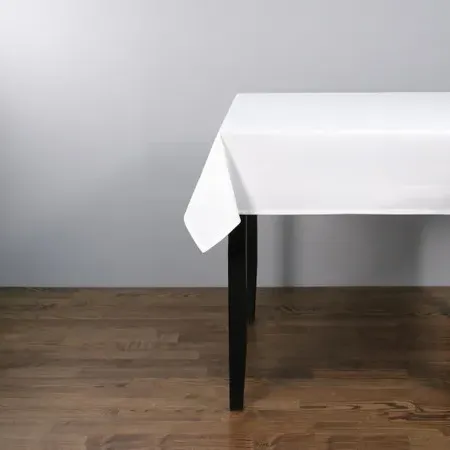 Plain Tablecloth - White, Polyester product