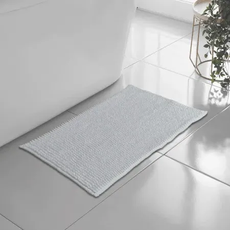 1000 GSM Chenille Microfibre Bath Mat - Grey product