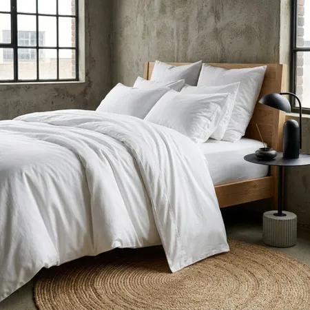 144 Thread Count Polycotton Bedding - Light Sky Blue product
