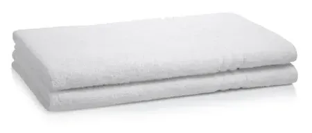 3 Stripe Bath Sheet 400 GSM - White, Cotton product