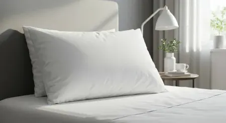 300TC Cotton Sateen Pillowcase Pair - White product