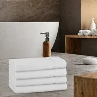 400GSM Institutional Hand Towel - White, Cotton alternate view