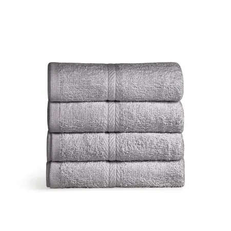450 GSM Recycled Cotton Rich Hand Towel - Grey product