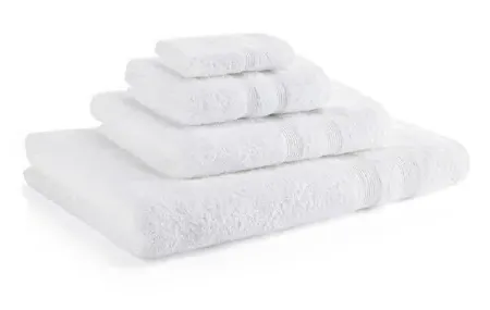 5 Piece Towel Bale 500GSM - White, Cotton product