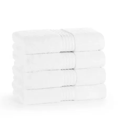 6-Pack Hand Towels 700 GSM - White, Cotton image